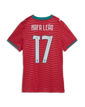 Billige Fotballdrakt Portugal Rafael Leao #17 Replika Hjemmedrakt Dame VM 2026 Kortermet Billige Fotballdrakt Portugal Rafael Leao #17 Replika Hjemmedrakt Dame VM 2026 Kortermet